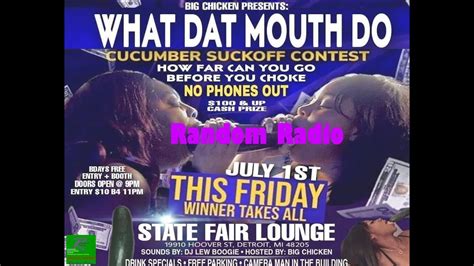 search results cucumber sucking contest in detroit random things you need to know