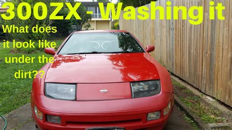 300zx Washing The 300zx What Does The Paint Look Like Under All That