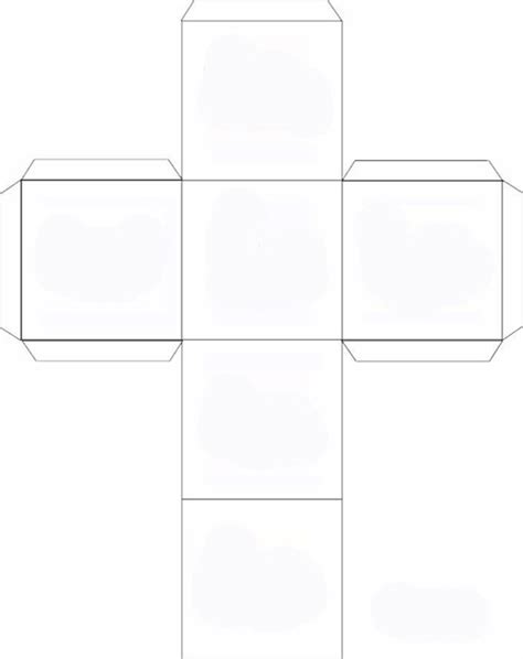 Free Printable Blank Dice Template Maileamr