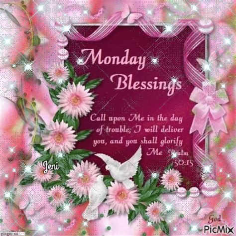 Monday Blessings Sparkling Gif Pictures Photos And Images For