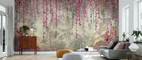 Hanging Flowers High Quality Wall Murals With Free Delivery Photowall