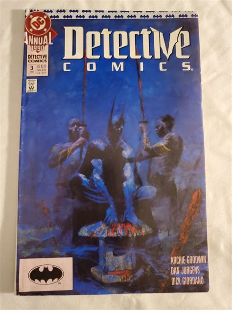 Detective Comics Annual 3 Very Good Painted Cover By George Pratt