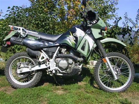 Kawasaki recommends an initial oil change. 2003 KAWASAKI KLR650 A17