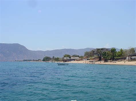 Cape Maclear Beach Scene Malawi Africa Beach Landlocked Country