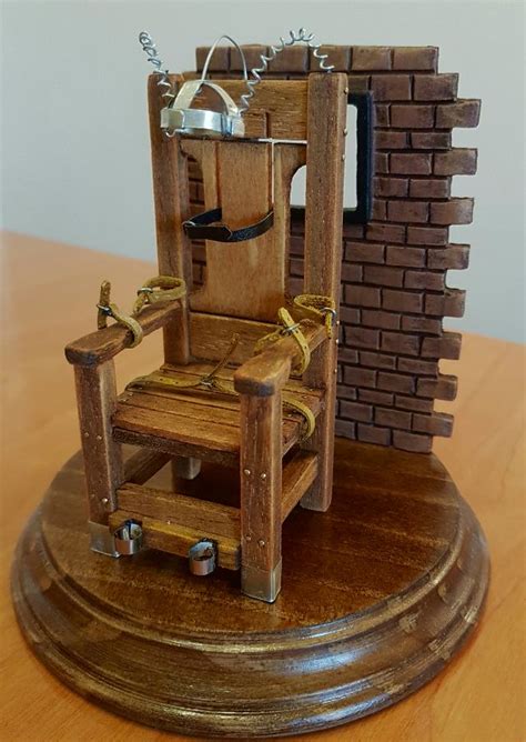 Mini Electric Chair 100 Handmade Electric Chair Model