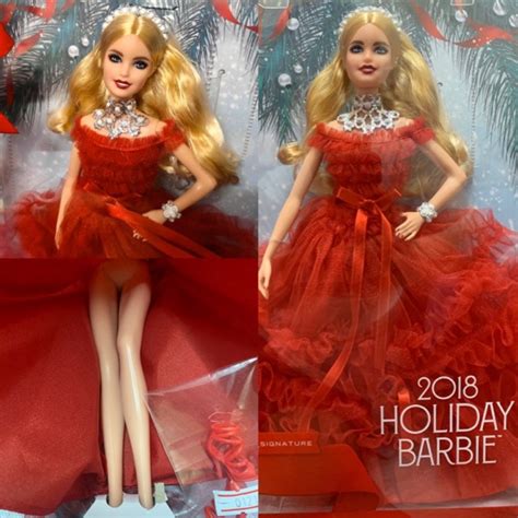 2018 Holiday Barbie Dollงานกล่อง มือสองของครบ Shopee Thailand