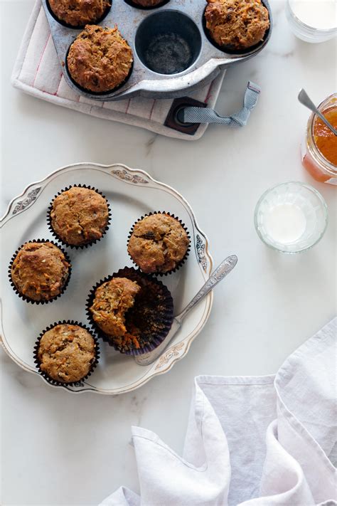 Healthy Morning Glory Muffins With Raisins Coconut And Pineapple