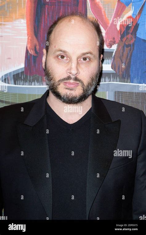 fabrice du welz participe à la première du film adoration à l ugc les halles à paris france le