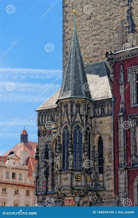 Old Town Hall Prague Czech Republic Stock Photo Image Of Gothic