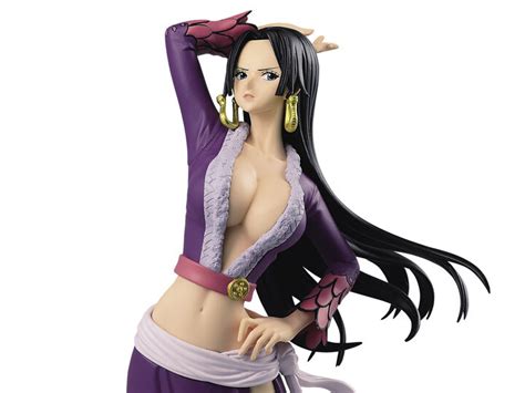One Piece Glitter And Glamours Boa Hancock Purple Outfit Ver 2 Figure