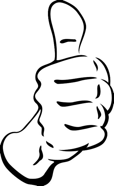 Download Thumbs Up Good Thumb Royalty Free Vector Graphic Pixabay