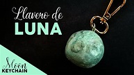 Luna en Porcelana Fría 🌙 Llavero para Regalar 🌕 Realistic Moon Keychain ...