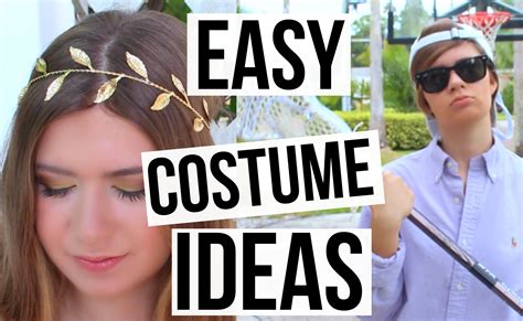 104 Easy Last Minute Costume Ideas That Are Boo Tifully Easy Easy Last Minute Costumes Last