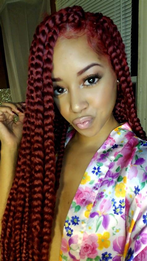 Check spelling or type a new query. Red braids | Braided cornrow hairstyles, Box braids ...