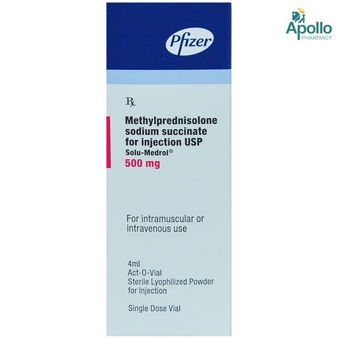 Solu Medrol Mg Injection Ml Price Uses Side Effects Composition Apollo Pharmacy