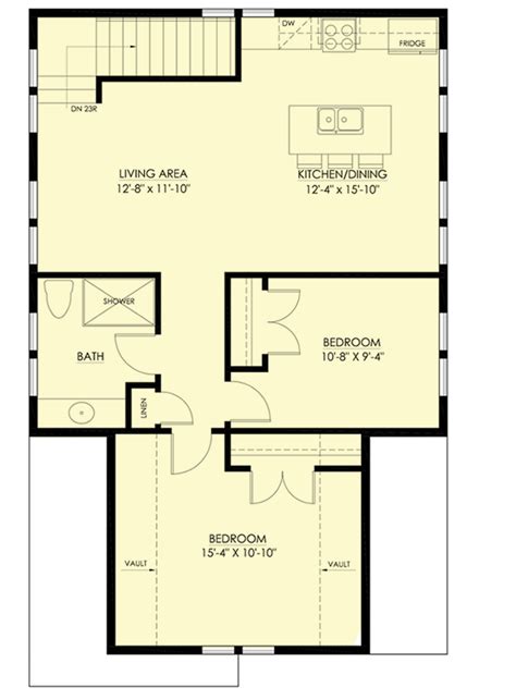 2 Bed Garage Apartment With Rv Garage 270022af Architectural
