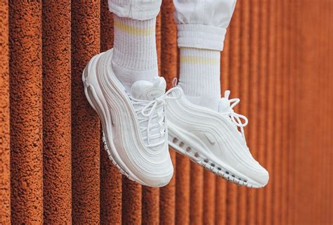 The Nike Wmns Air Max 97 Triple White Is A Clean Pair For Summer