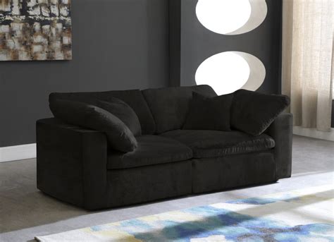 Overstuffed Sofa And Loveseat Baci Living Room