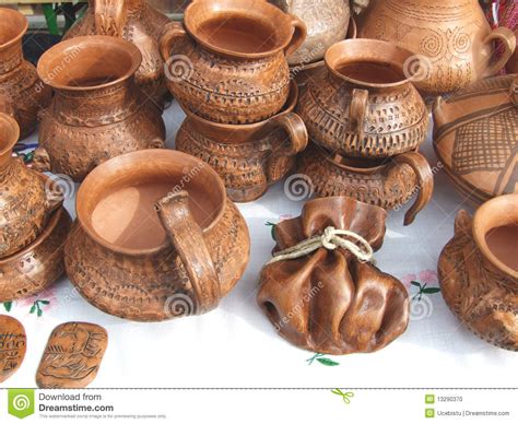 Learn how to properly cook in a clay pot. Clay pots stock photo. Image of slate, steps, terracotta ...