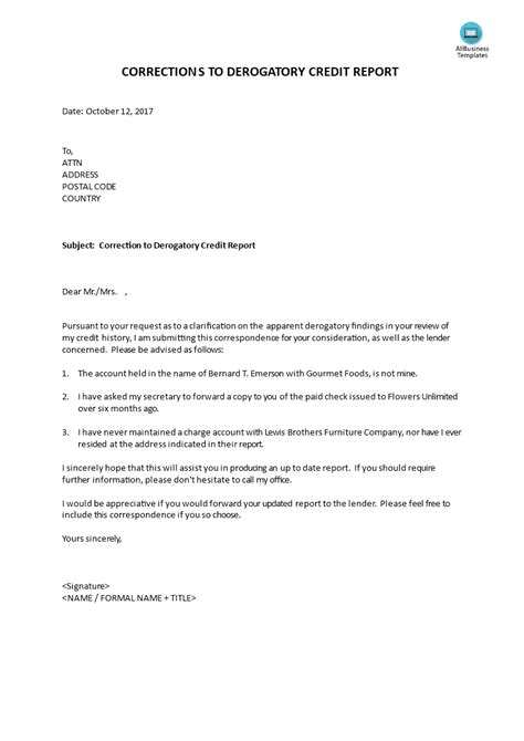 Here's how to do it right. Letter Of Explanation Of Derogatory Credit - 48 Letters Of ...