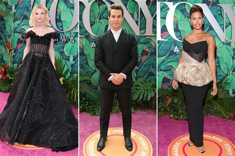 Mises à Jour En Direct Du Tapis Rouge Des Tony Awards 2023 Toutes Les