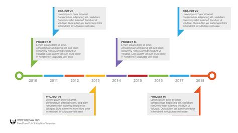 Powerpoint Template With Timeline