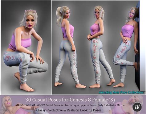 Casually Poses For Genesis 8 Female Telegraph