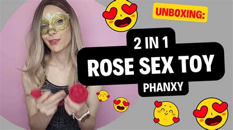 unboxing rose 2 in 1 vibrator from phanxy youtube