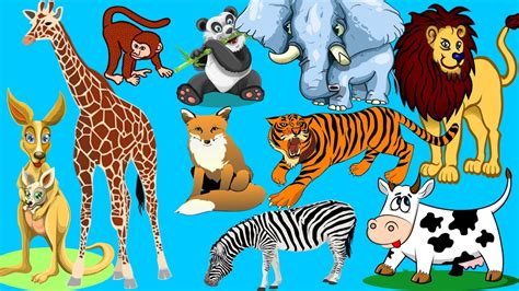 Animals For Kids Animal Names And Sounds For Kids Animals Sounds