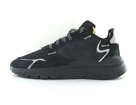 Core black/signal green/college green style code: Adidas Nite jogger 3m Noir noir argent EE5884
