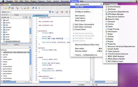 It has particular support for xml. oXygen XML Editor Mac 18.1 Build 2017013018 - Download