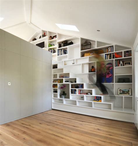 When designers are planning spaces within the home stairs are often redesigned many times before they are built. Hidden Staircase Designs : staircase design