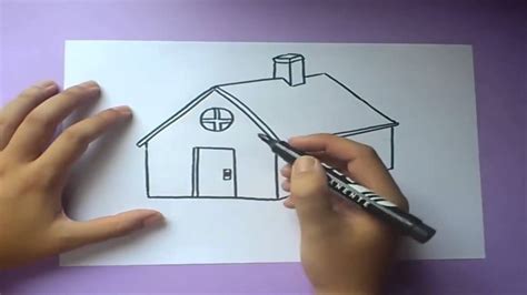 Como Dibujar Una Casa Paso A Paso Dibujo De Casa Images