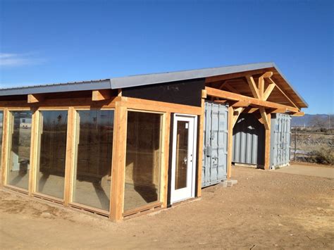 Shipping Container Woodshop Southwest Sustainable Builders Shipping