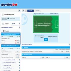 Οι χρήστες μπορούν να βρουν, πέρα από το στοίχημα στους αγώνες, ακόμα καλύτερες αποδόσεις στοιχήματος, αποτελέσματα αγώνων και αποτελέσματα στοιχήματος. Sportingbet Sportwetten Bonus 50% - 250€ - Wetten mit Paypal
