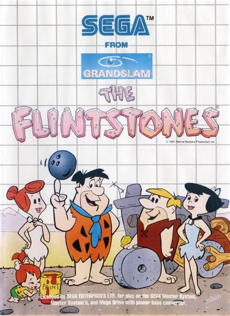 The Flintstones 1988 Box Cover Art Mobygames