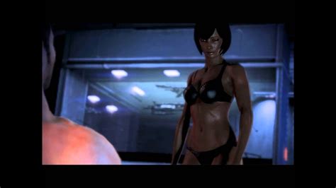 Mass Effect 3 Kaiden Femshep Romance Love Scene Youtube