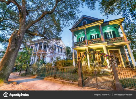 Beautiful Colorful Homes Of New Orleans Louisiana — Stock Photo