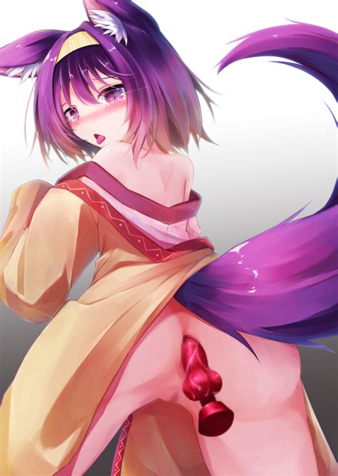 Saya Artist Hatsuse Izuna No Game No Life Head Band 1girl Ahegao