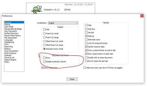 Lost Document List Panel Notepad Community