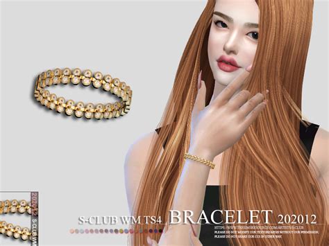 The Sims Resource S Club Wm Ts4 Bracelet 202012 Sims 4 Sims Sims