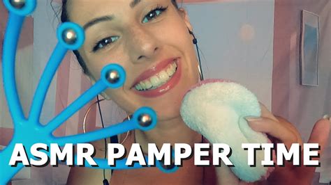 asmr pamper time roleplay with lots of personal attention 💞 calming wave sounds youtube