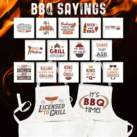 Bbq Sayings Embroidery Design Pack Embroidery Super Deal