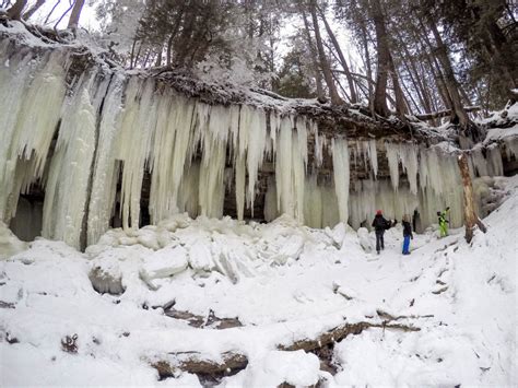 Exploring The Eben Ice Caves In Michigans Upper Peninsula The Mom Edit