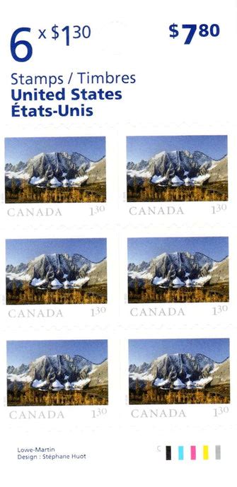 Canada 100 Years Of Kootenay National Park Stamp In A Booklet