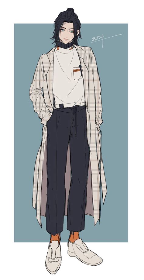 Anime Male Clothes Designs