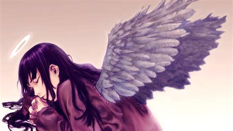 Illustration Anime Anime Girls Wings Angel Original Characters