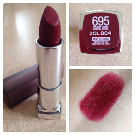 Maybelline Lipstick In Divine Wine I Think I Spent 8 On This Shade At