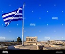 Bandera de atenas fotografías e imágenes de alta resolución - Alamy