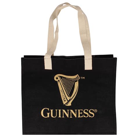 Buy Official Guinness Merchandise Spacious And Classic Shopper Bag